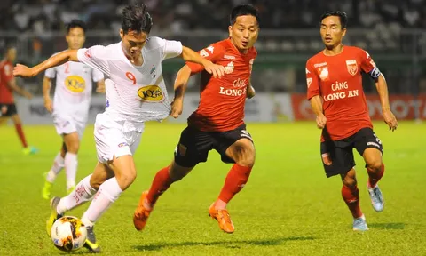 HAGL thi đấu dưới mức trung bình trước Long An