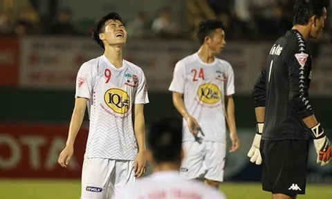 HAGL thua vì không thể trên cơ đối thủ