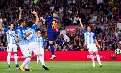Hai đội tranh cãi nảy lửa vì 'bàn thắng ma' của Barca