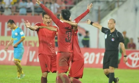 Hải Phòng 3-1 Sanna Khánh Hòa (Vòng 18 V-League 2017)