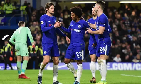 Hành hạ 'con mồi' quen thuộc, Chelsea hân hoan chào năm mới