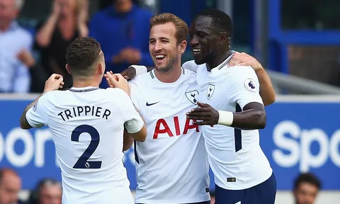Harry Kane ghi bàn như chơi, Tottenham dễ dàng huỷ diệt Everton