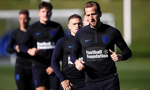 Harry Kane tập luyện cật lực, chờ cơ hội phục thù Croatia