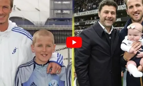 Harry Kane thay đổi như thế nào từ 3 đến 24 tuổi?