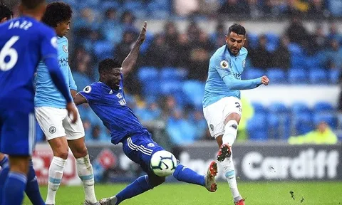 Hậu vệ Cardiff khóc hận khi để Mahrez làm xiếc với trái bóng
