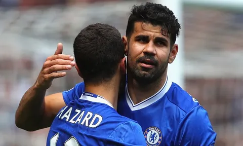 Hazard nài nỉ Diego Costa trở lại Chelsea