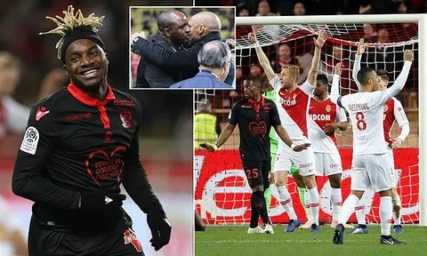 Henry đại chiến Vieira trên ghế chỉ đạo, AS Monaco tiếp tục có điểm