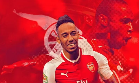 Không thể nghi ngờ! Aubameyang là "truyền nhân" đích thực của Henry