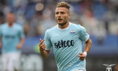 'Hero' Immobile đá như 'lên đồng', Lazio nhấn chìm Milan tại thánh địa Olimpico