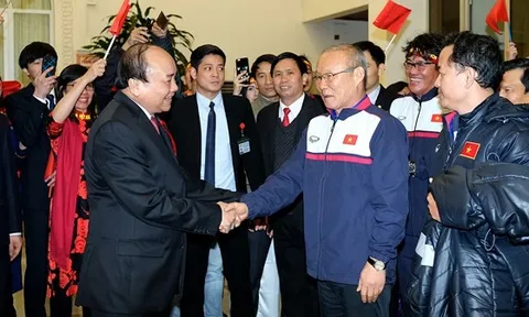 Thủ tướng chúc mừng chiến công của U23 Việt Nam tại ASIAD 2018