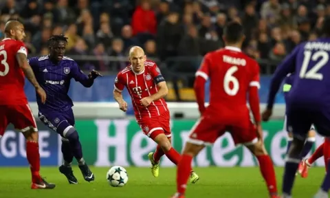 Highlights: Anderlecht 1-2 Bayern Munich (Bảng B Champions League)