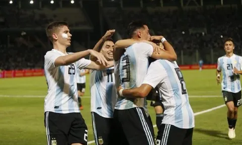 Highlights: Argentina 2-0 Mexico (Giao hữu)