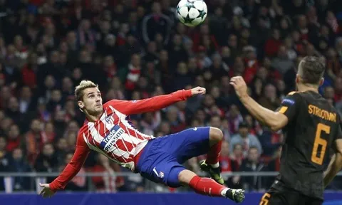 Highlights: Atletico Madrid 2-0 AS Roma (Bảng C - Champions League)