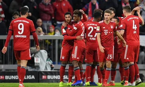 Highlights: Bayern Munich 4-1 Stuttgart (VĐQG Đức)