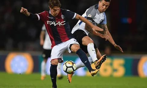 Highlights: Bologna - Inter Milan (Vòng 5 Serie A)