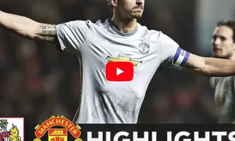 Highlights: Bristol City 1-2 Manchester United (tứ kết League Cup)