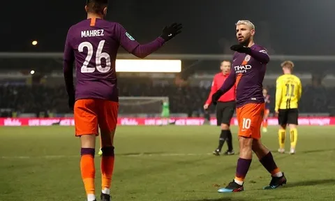 Highlights: Burton Albion 0-1 Man City (Cúp liên đoàn Anh)