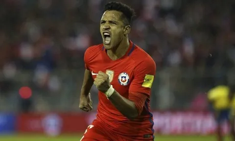 Highlights: Chile 2-1 Ecuador (Vòng loại World Cup 2018)