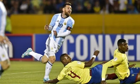 Highlights: Ecuador 1-3 Argentina (Vòng loại World Cup)