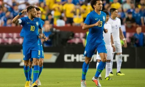 Highlights: El Savador 0-5 Brazil (Giao hữu quốc tế)