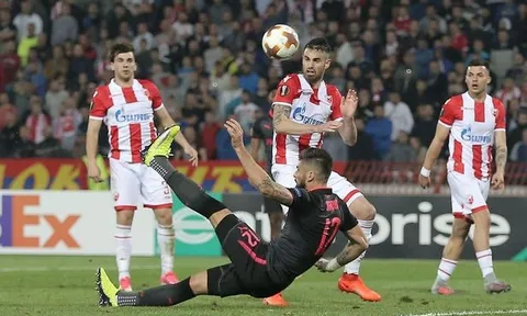 Highlights: FK Crvena Zvezda 0-1 Arsenal (Bảng H Europa League)