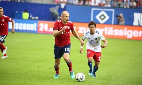 Highlights: Hamburger SV 1-4 Bayern Munich (Giao hữu)