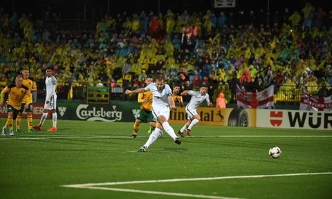 Highlights: Lithuania 0-1 Anh (Vòng loại World Cup)