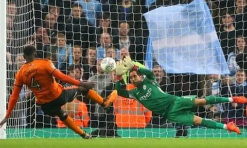 Highlights: Man City * 0-0 Wolves (Vòng 4 Cúp liên đoàn)