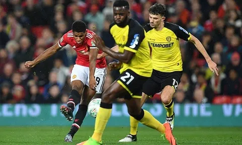 Highlights: Man United 4-1 Burton Albion (Vòng 3 Cúp Liên đoàn)