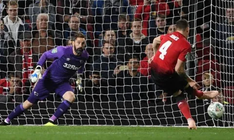 Highlights: Man Utd 2-2 Derby County * (Vòng 3 Cúp Liên đoàn)
