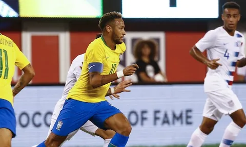 Highlights: Mỹ 0-2 Brazil (Giao hữu quốc tế)