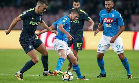 Highlights: Napoli 0-0 Inter (Vòng 9 Serie A)