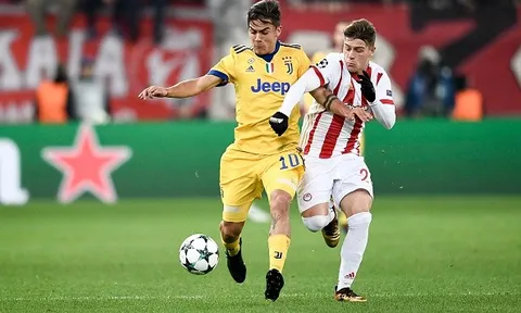 Highlights: Olympiacos 0-2 Juventus (Bảng D Champions League)