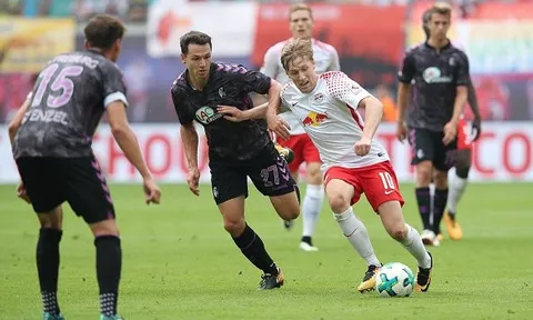 Highlights: RB Leipzig 4-1 Freiburg (Vòng 2 Bundesliga)