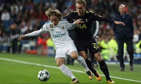 Highlights: Real Madrid 1-1 Tottenham (Bảng H - Champions League)