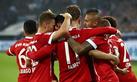Highlights: Schalke 0-3 Bayern Munich (Vòng 5 Bundesliga)