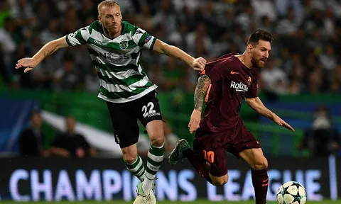 Highlights: Sporting CP 0-1 Barcelona (Bảng D Champions League)