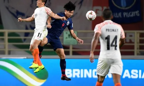 Highlights: Thái Lan 1-4 Ấn Độ (Asian Cup 2019)