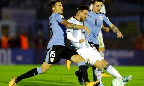Highlights: Uruguay 0-0 Argentina (Vòng loại World Cup)
