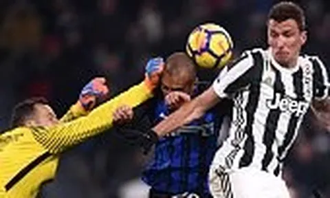 Highlights: Juventus 0-0 Inter (Vòng 16 Serie A)