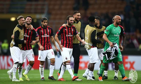 Higuain nổ súng, AC Milan lại thăng hoa ở Europa League