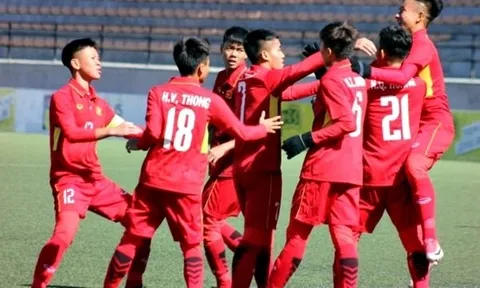HLV Vũ Hồng Việt thở phào khi U16 Việt Nam giành vé đến VCK Châu Á