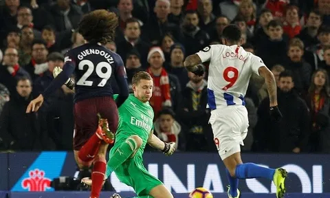 Hòa chật vật Brighton, Arsenal lại bị top đầu đào sâu khoảng cách
