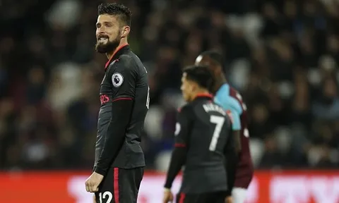 Hòa nhạt nhẽo West Ham, Arsenal chìm sâu trong khủng hoảng