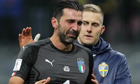 Hòa tuyệt vọng ở San Siro, Italia chia tay World Cup trong nước mắt