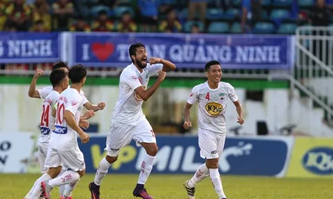 Hoàng Anh Gia Lai 4-2 Than Quảng Ninh (Vòng 17 V-League 2017)