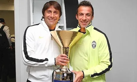 'Hoàng đế' Del Piero muốn Conte quay lại cứu Italia