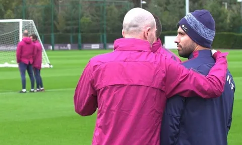 Hồi phục thần kỳ, Sergio Aguero chính thức trở lại sân tập