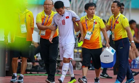 Tiền vệ Hùng Dũng chính thức chia tay ASIAD 2018