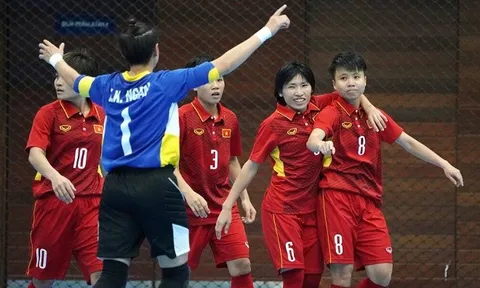 Hủy diệt Myanmar, futsal nữ Việt Nam thắp lên hy vọng có huy chương
